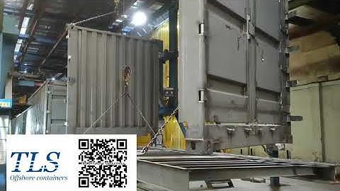 TLS OFFSHORE CONTAINERS Assembly line busy producion for special containers