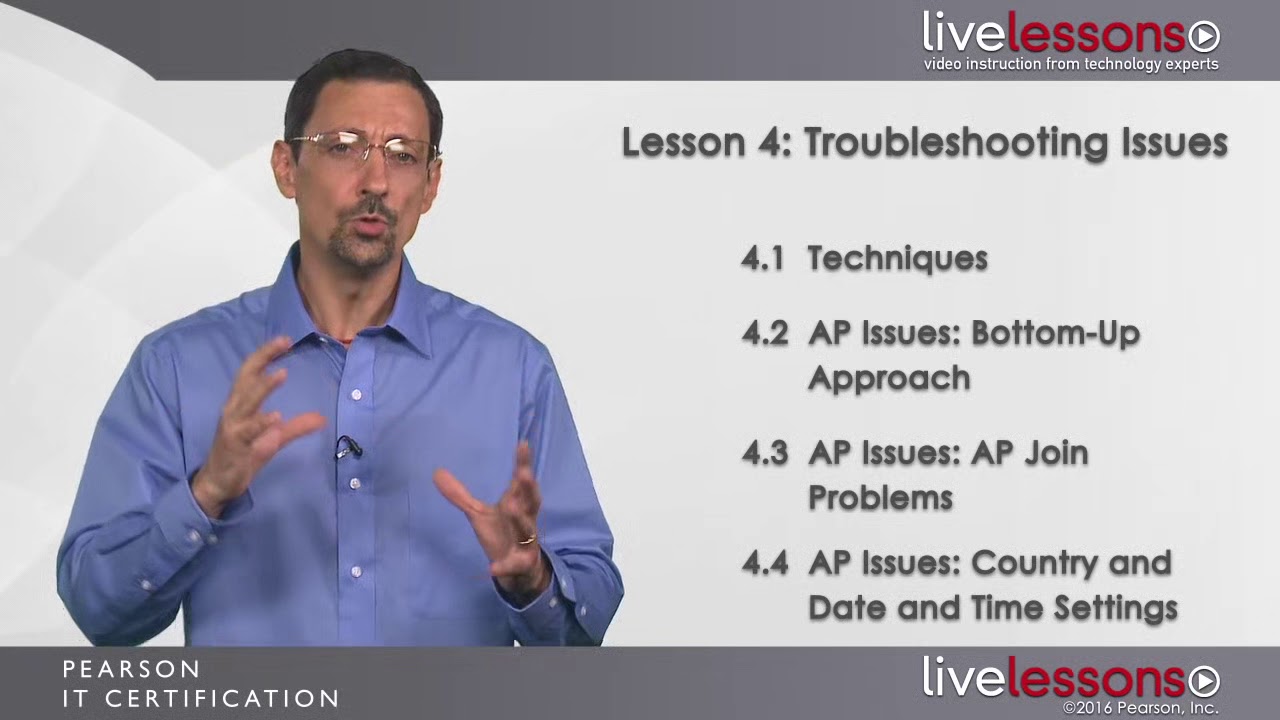 Lesson 4  Troubleshooting Issues   CCNA Wireless 200 355