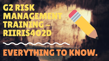 RIIRIS402D - Carry out the Risk Management Process