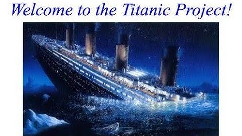 Data Science Project Titanic Survival Prediction