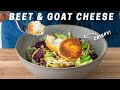 Crispy Baked Goat Cheese and Beet Salad Recipe