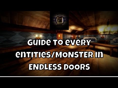 Roblox doors all monster guide! (SPOILERS) 