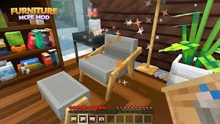New Modified FURNITURE Mod For MCPE 1.21.30++ 100% Working Mod Link In Comment Section Thanks screenshot 4