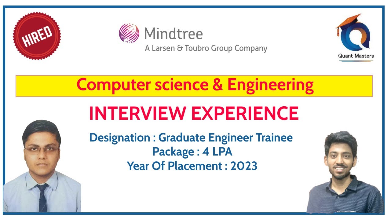 Lti mindtree interview experience designation graduate engineer