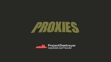 Project Destroyer 3.0 - Proxies