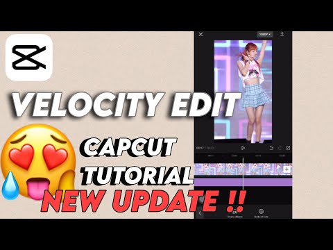 VELOCITY EDIT CAPCUT TUTORIAL just ONE CLICK | NEW UPDATE CAPCUT App