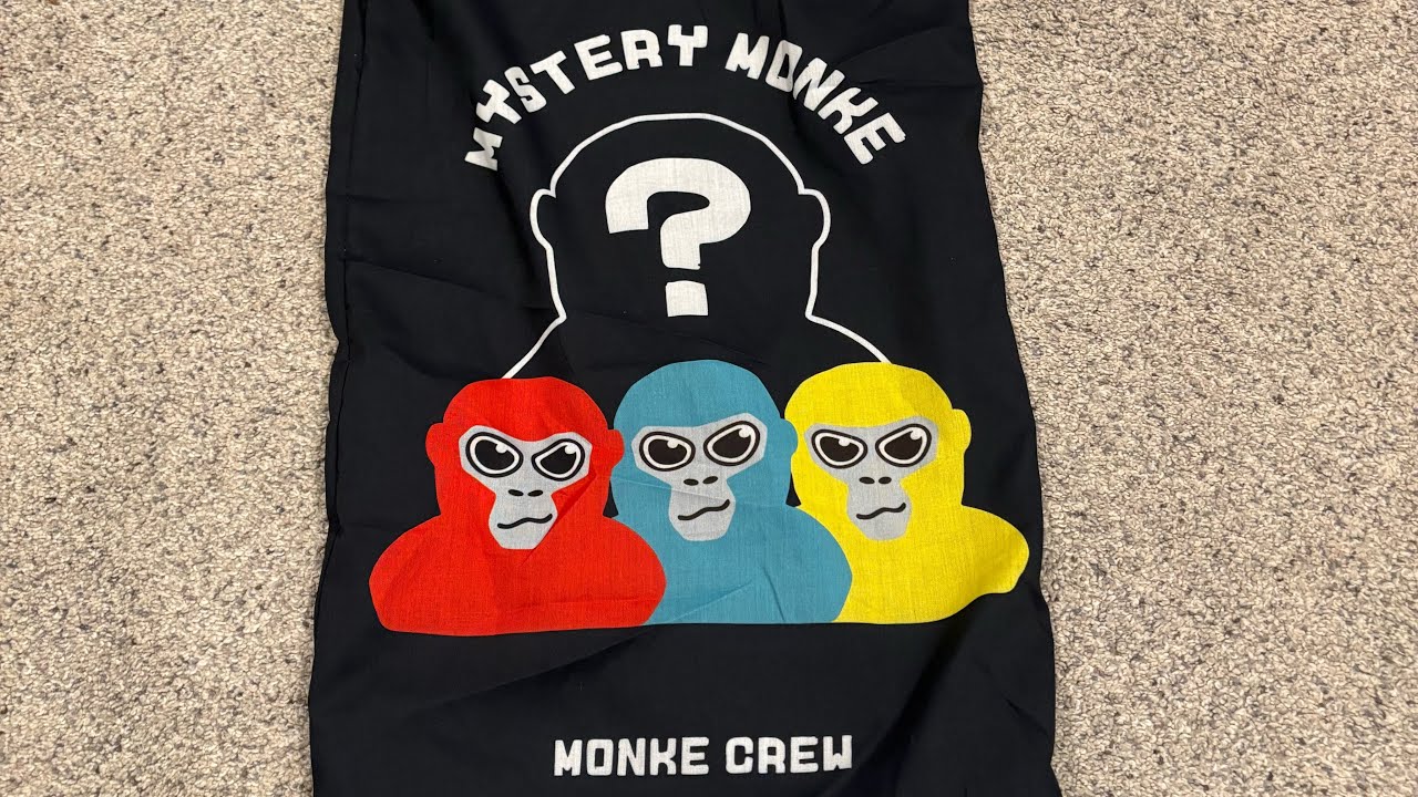 Gorilla tag mystery monkey unboxing 