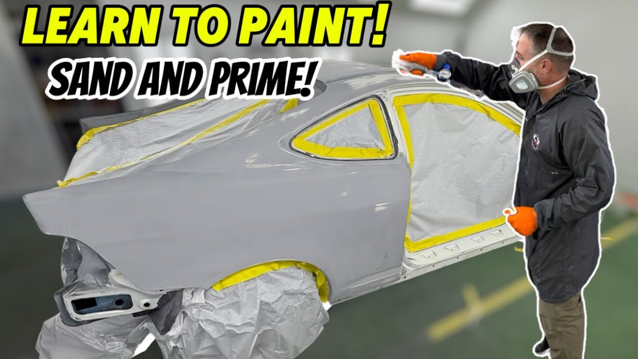 LEARN Professional Car Painting: How to Body Work, Sand and Primer Your Vehicle for Paint, Episode 2