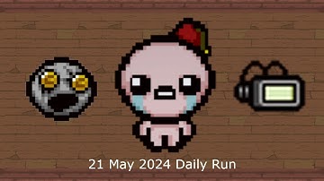 The Binding of Isaac Daily Run 21 May 2024