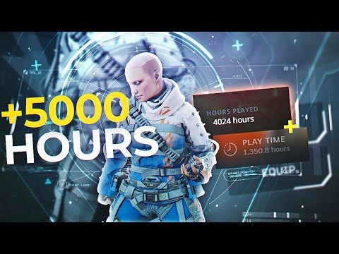 This is what 5000 Hours of Apex Legends looks like...