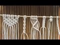 Clase 1: Nudos básicos para Macramé / Knots for macrame / Nós para macramê