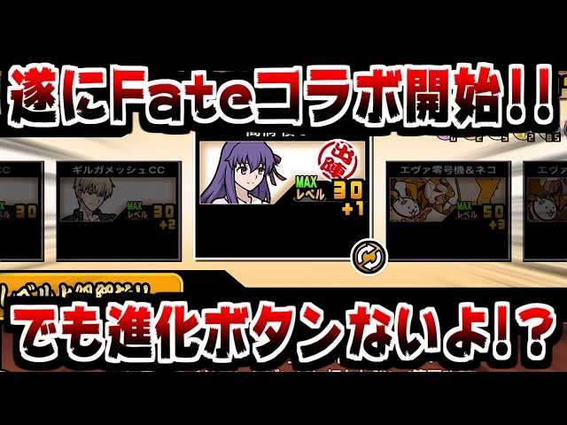 にゃんこ大戦争】待たせたな！Fateコラボ開始だぁ！！でも間桐桜が進化