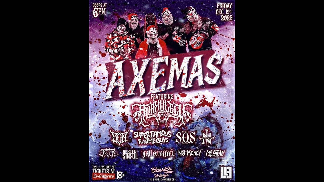SFFTG "2 dudes used this beat before us but we don't care" Axemas 12/19/25 Columbus, OH