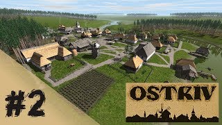 Ostriv PL (wersja Alpha 1) - #2 - Stawiamy ratusz i uruchamiamy produkcję żywności :) screenshot 1