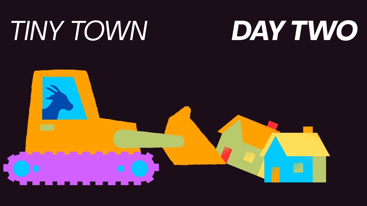 Tiny Town 2026 - Twitch vs YouTube || Day Two of ??