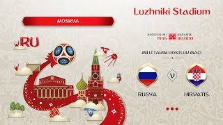 Russia v Croatia - World Cup Russia FIFA 2018 Match Simulation Summary screenshot 4