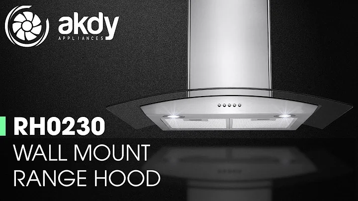 AKDY Wall Mount Range Hood: Model RH0230 [Product Showcase]
