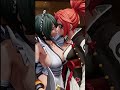 samurai showdown guilty gear iroha x baiken Yuri kiss