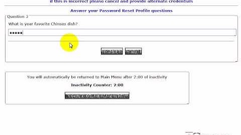How to unlock my account using the password self service portal.
