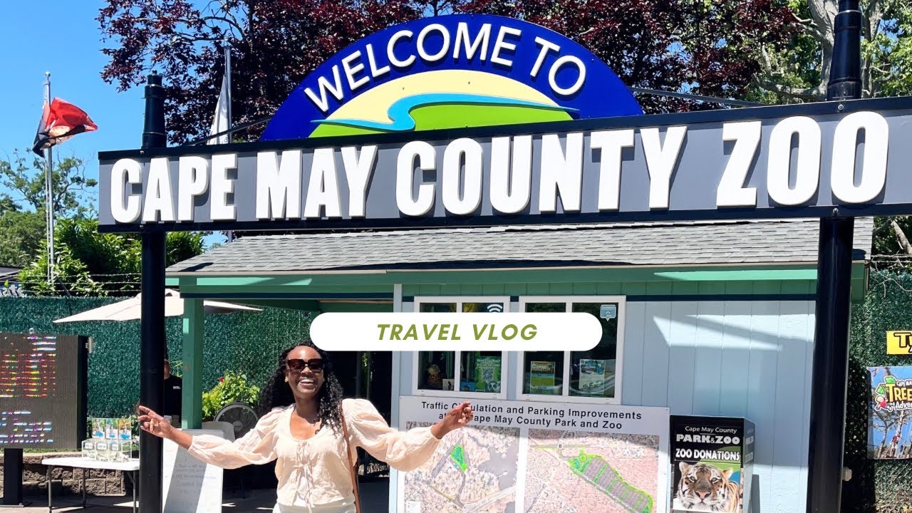 Cape May, New Jersey | Cape May County Park & Zoo🦁🌳🐒 Summer 2024 Travel