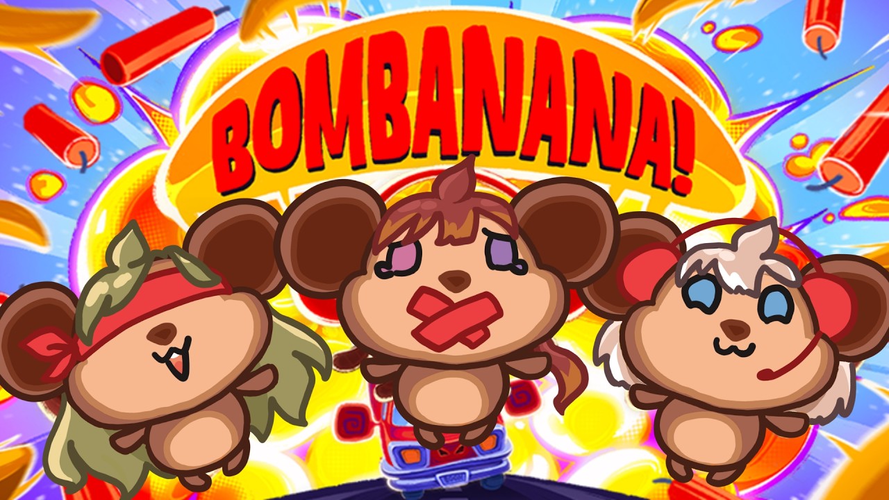 Cosplay jadi Monyet Trio bersama @CeciliaLieberia & @Hera_Garalea 【BOMBANANA】