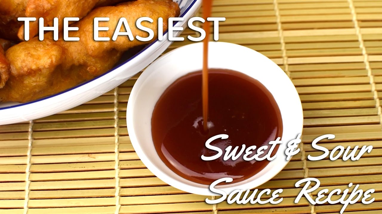 The EASIEST Sweet and Sour Recipe EVER | Chinese Recipes For All