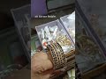 black fancy set zarcon stone Naeem and sons bangle