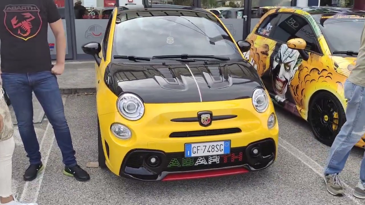 Raduno ABARTH CADAMURO DESIGN 22/09/2024  Musile di Piave