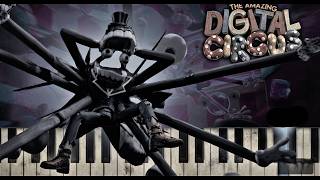 TADC EP. 8 - Caine's Breakdown | Dark VERSION (Glitch Accuracy) Extreme Piano Tutorial v1