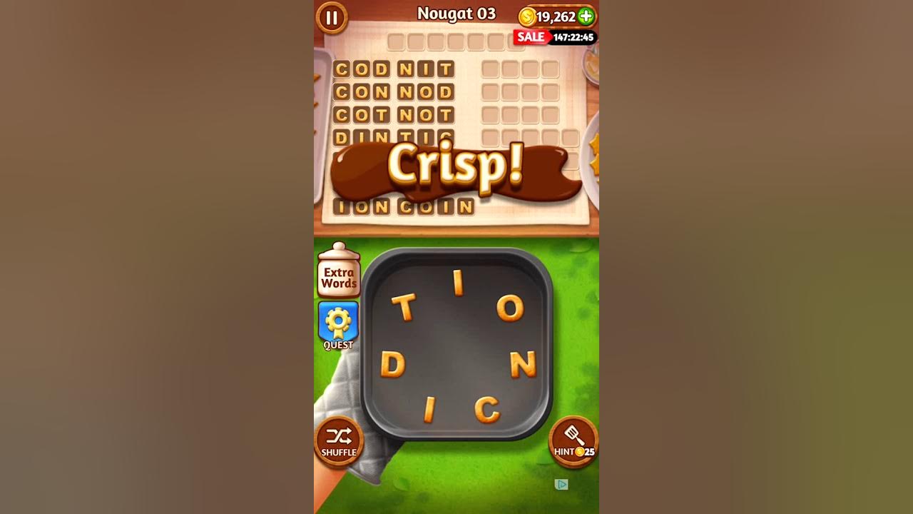 Word Cookies Nougat 3 Word Cookies Answers YouTube