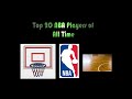 The Top 20 NBA Players of All Time