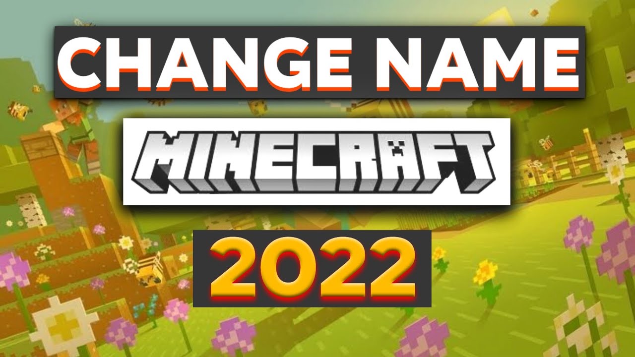 how to change name in minecraft / how to change name in minecraft in