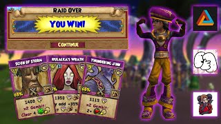 Wizard101: FIRST RAID WIN! (Vanguard Storm Hitter POV)