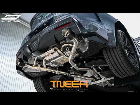 Loud or quiet, the TNEER Race Version exhaust for Toyota GR Supra A90 G-FORCE.