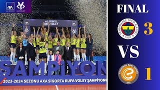 Fenerbahçe Opet 🆚️ Eczacıbaşı Dynavit Highlights \