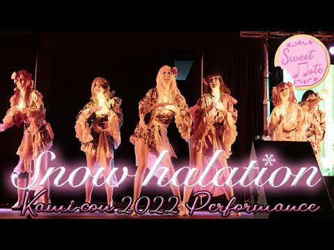 [Sweet Note Idols] Snow halation Live Dance Performance  (Kami-con 2022) 【踊ってみた】