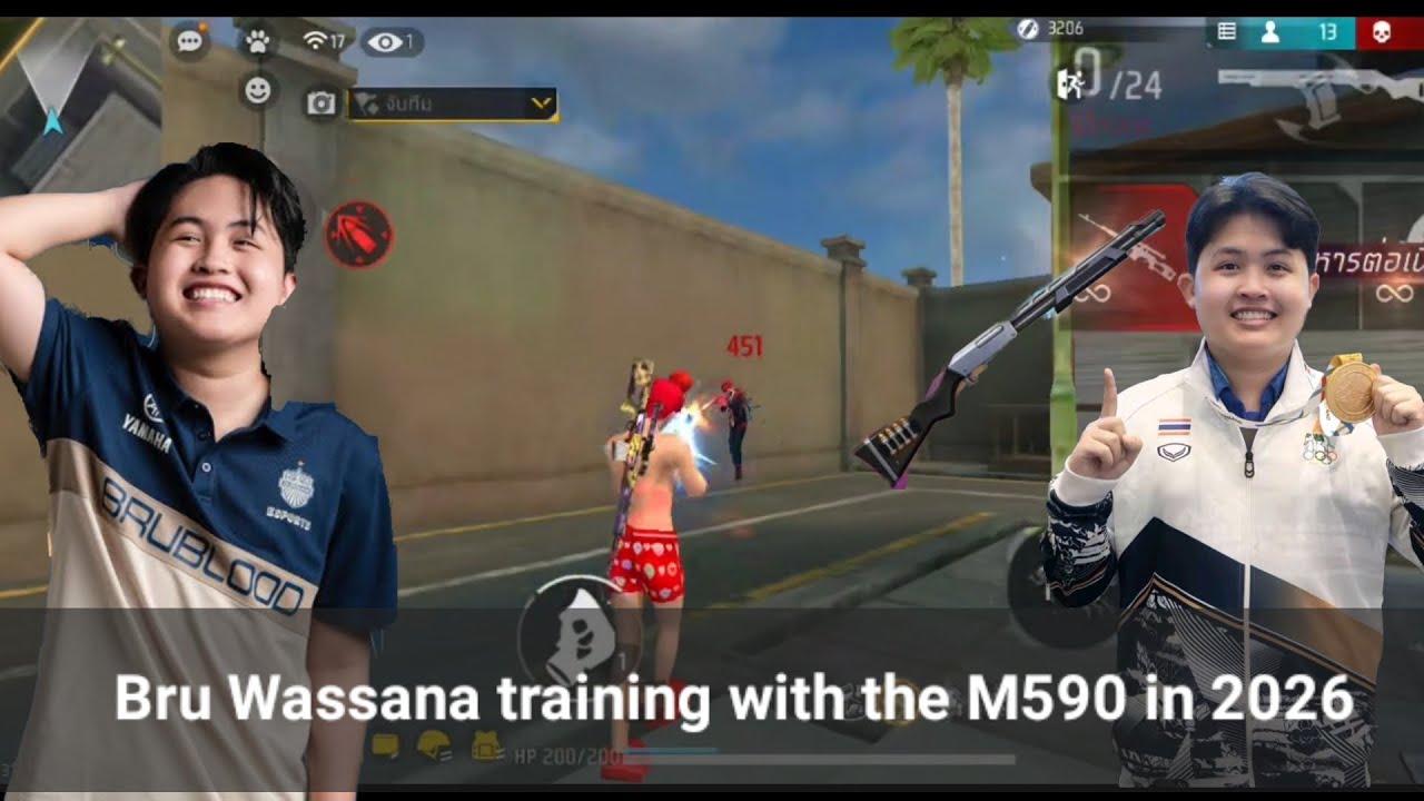 BRU WASSANA TRAINING HER M590 IN 2026