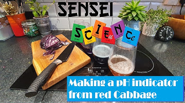 Chemistry @Home - Making a pH indicator from Red Cabbage