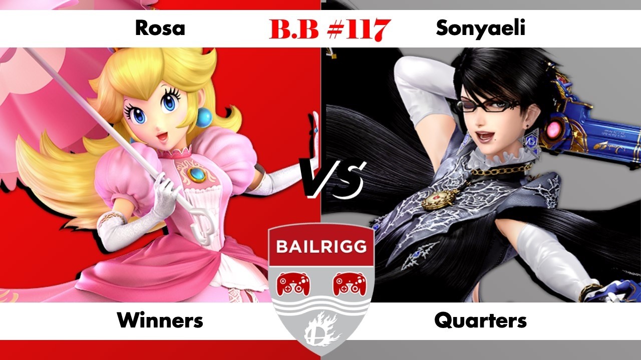 Rosa (Peach) vs Sonyaeli (Bayonetta) Winners Quarters Bailrigg Bitesized#117
