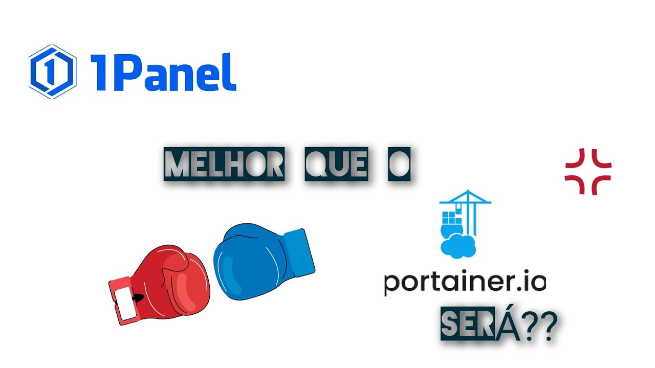 1PANEL alternativas para o portainer.io como instalar e usar ? - YouTube