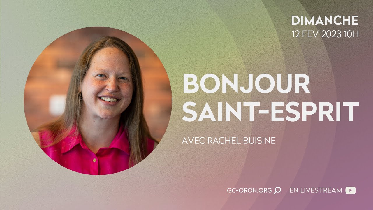 Bienvenue SaintEsprit Rachel Buisine YouTube