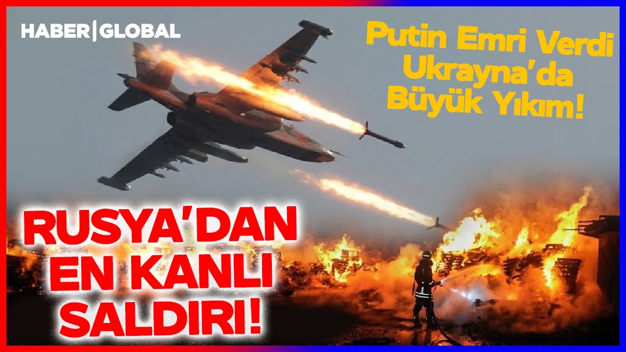 RUSYA ÖLÜM YAĞDIRIYOR I Putin Emri Verdi Ukrayna'da Büyük Yıkım Gerçekleşti! Katil Bombalar Devrede!