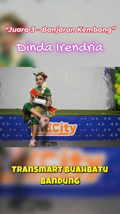 Banjaran Kembang! Juara 3 Jaipongan – Dinda Irendria di Transmart Buah Batu 💃🔥 #shorts