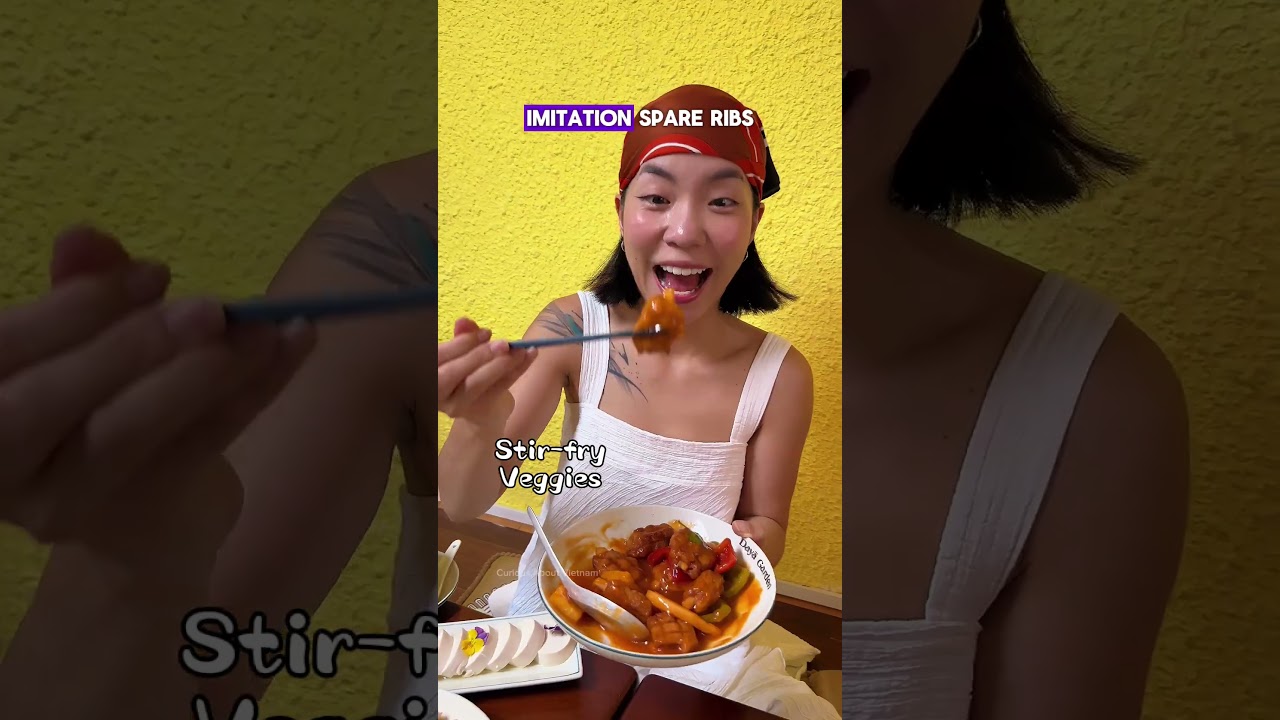 Yummy Vegetarian / Vegan Feast in Hanoi | Vietnam Street Food Tour