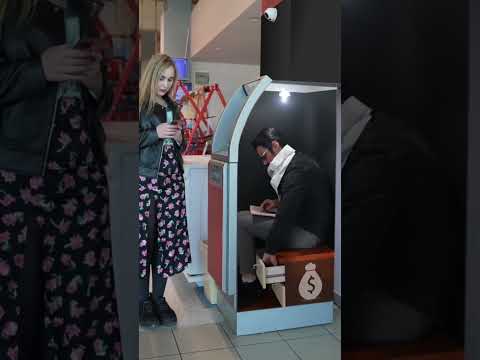 THIS IS HOW ATM MACHINES WORK 😳😱 #atm #how #money