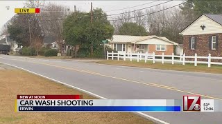 Erwin Police looking for suspects in early morning car wash shooting