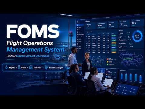 FOMS | Smart Flight Operation Management System for Modern Airports | M360 ICT Ltd