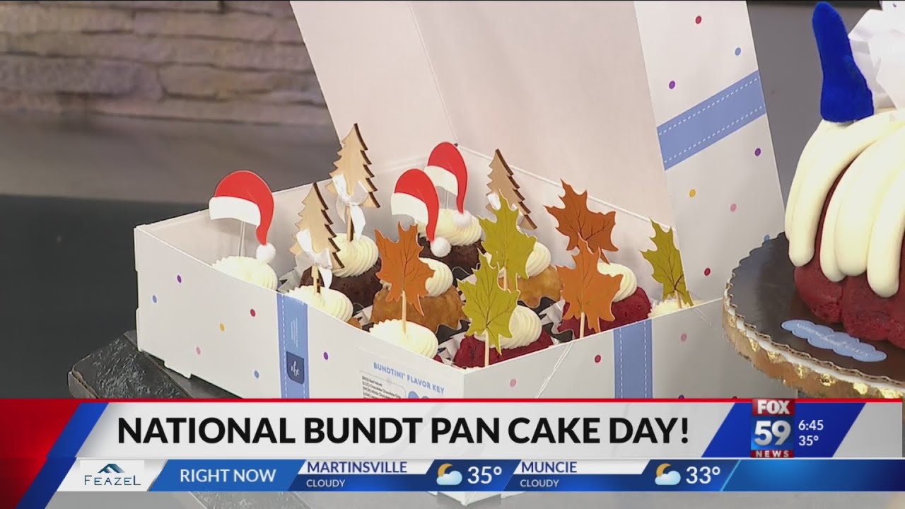 How to celebrate National Bundt Cake Day YouTube