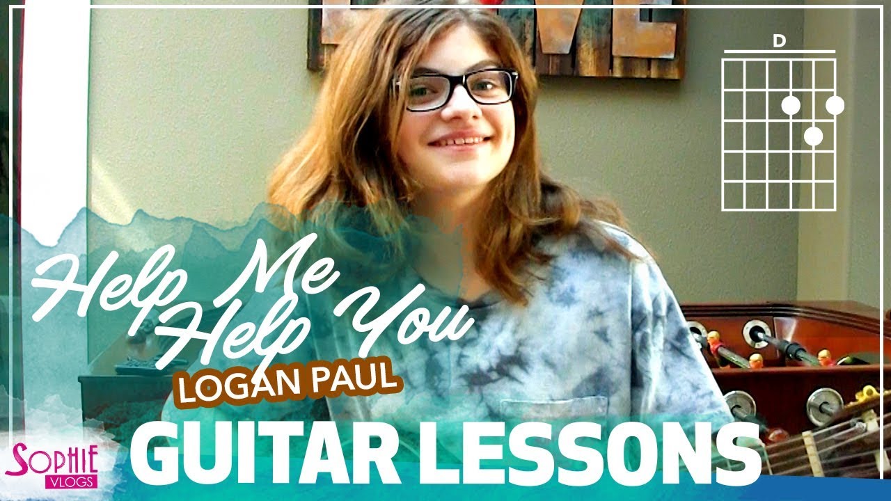 Help Me Help You - Logan Paul | Easy Guitar Songs for Beginners & Chords by (Sophie Pecora)