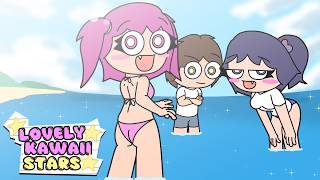 Lovely Kawaii Stars - What a Wonderful Beach